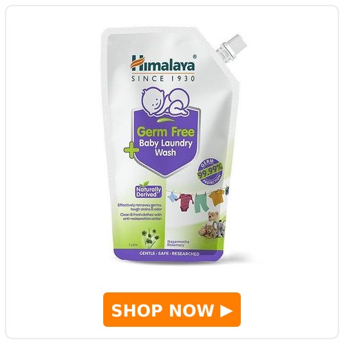Himalaya Germ Free Baby Laundry Wash Pouch - 1 Litre