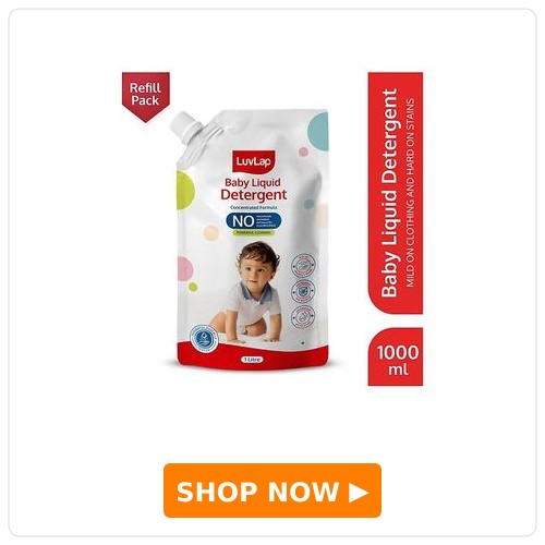 LuvLap Baby Laundry Detergent Refill Pack