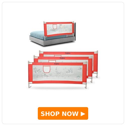 BAYBEE Baby Bed Rails Guard Barrier BAYBEE Baby Bed Rails Guard Barrier