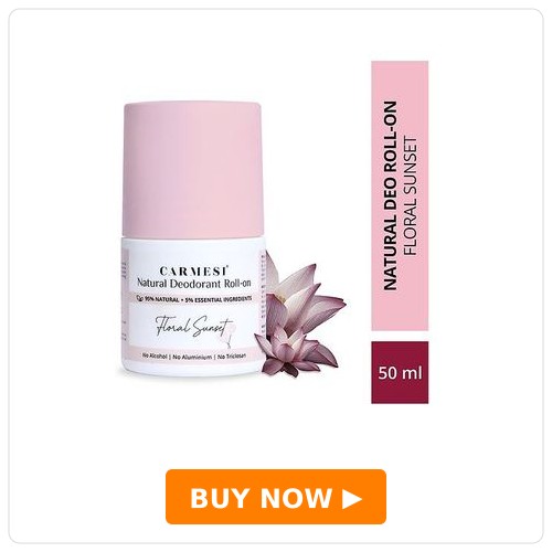 Carmesi Natural Deodorant Roll-on | Floral Sunset - 50 ml image Carmesi Natural Deodorant Roll-on | Floral Sunset - 50 ml image