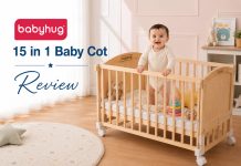 Babyhug 15 in 1 Baby Cot – Review Babyhug 15 in 1 Baby Cot - Review