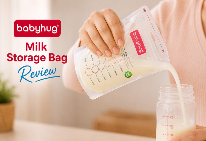 Babyhug Milk Storage Bag - Review