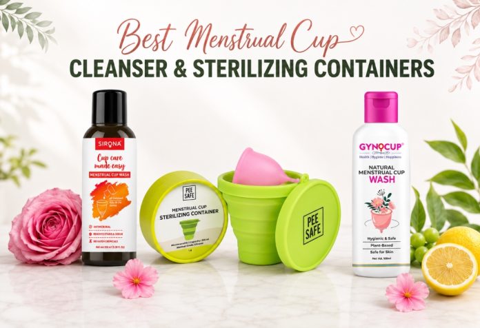 Best Menstrual Cup Cleanser & Sterilizing Containers