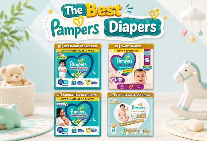 Best Pampers Diapers in India