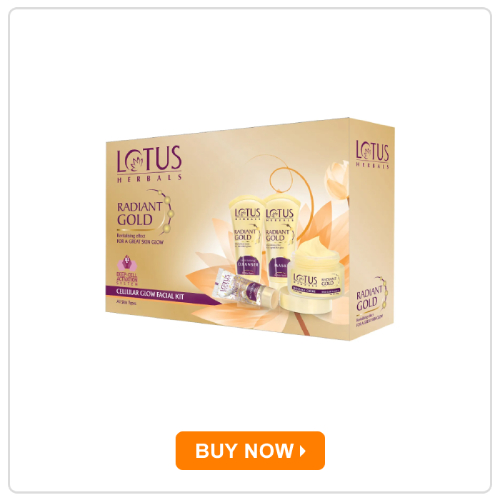 Lotus Herbals Radiant Gold Facial Kit – Review Lotus Herbals Radiant Gold Facial Kit – Review