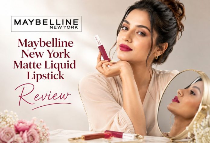 Maybelline New York Matte Liquid Lipstick - Review