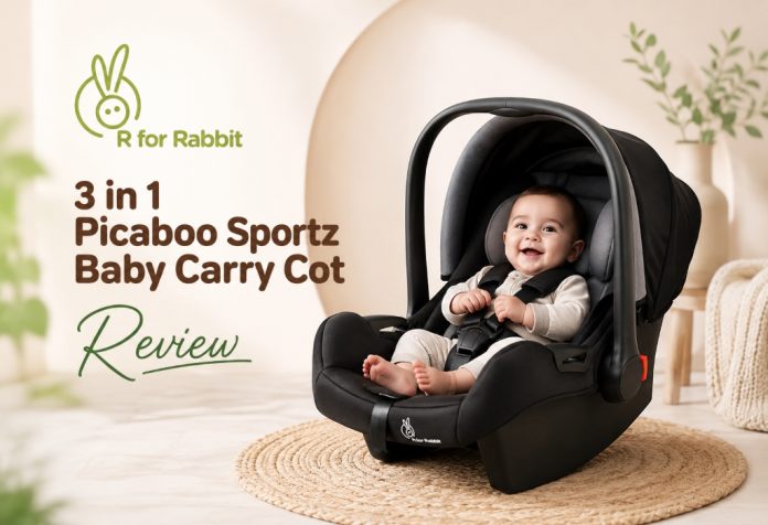 R for Rabbit 3 in 1 Picaboo Sportz Baby Carry Cot