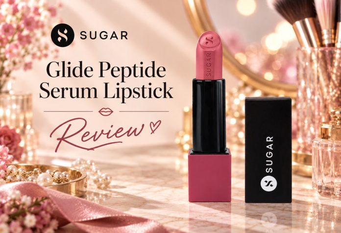 SUGAR Cosmetics Glide Peptide Serum Lipstick