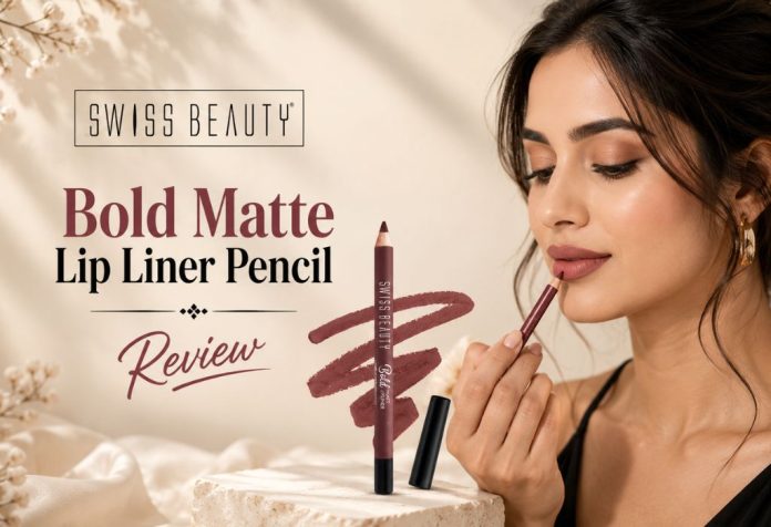 Swiss Beauty Bold Matte Lip Liner Pencil - Review