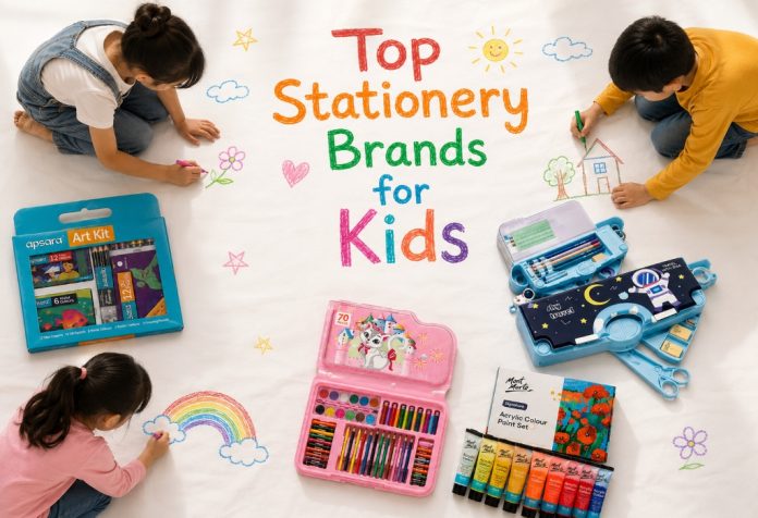 Top Stationery Brands for Kids