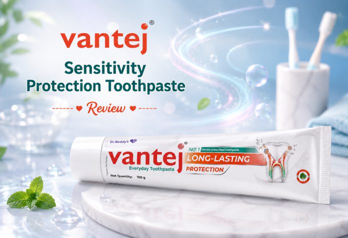 Vantej Sensitivity Protection Toothpaste - Review