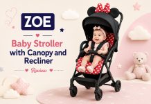 ZOE Baby Stroller with Canopy and Recliner – Review ZOE Baby Stroller with Canopy and Recliner - Review