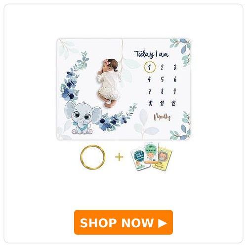 Devico Multipurpose Milestone Blanket and Props Set