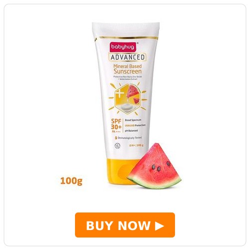 Babyhug Advanced Mineral Based Sunscreen Babyhug Advanced Mineral Based Sunscreen