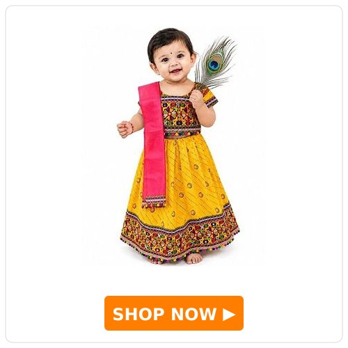 Radha Half Sleeves Costume Set Radha Half Sleeves Costume Set