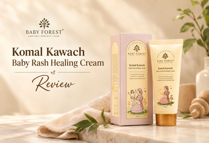 BABY FOREST Komal Kawach Baby Rash Healing Cream - Review