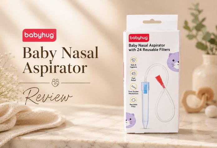 Babyhug Baby Nasal Aspirator With 24 Sponge Filters - Review