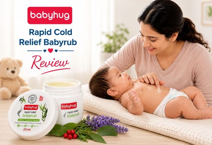 Babyhug Rapid Cold Relief Babyrub - Review