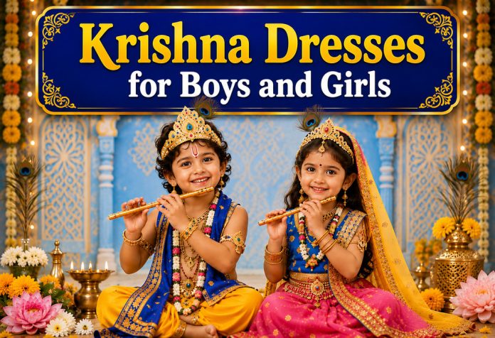 Krishna Dresses for Boys and Girls