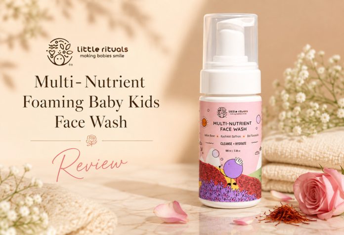 Little Rituals Multi Nutrient Foaming Face Wash - Review