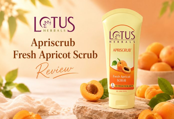 Lotus Herbals Apriscrub Fresh Apricot Scrub