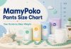 MamyPoko Pants Size Chart and Size Guide by Baby Weight MamyPoko Pants Size Chart and Size Guide