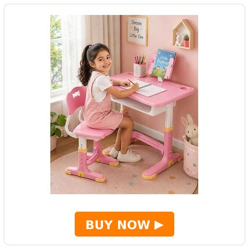 Babyhug Study Table & Chair Set Babyhug Study Table & Chair Set