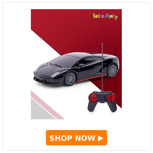 Fab N Funky 1:24 Scale Black Racing Car Fab N Funky 1:24 Scale Black Racing Car