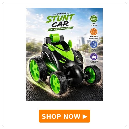 Fab N Funky Mini Stunt Remote Control Car Mini Stunt Remote Control Rechargeabale Car