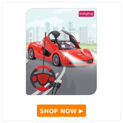 Babyhug Remote Control 1:16 Scale Racing Car Babyhug Remote Control 1:16 Scale Racing Car