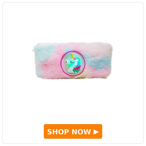 premium quality unicorn light fur pouch Parteet Premium Quality Unicorn Light Fur Pouch