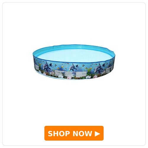 Snapset Swimming Pool with Shark Print - Blue