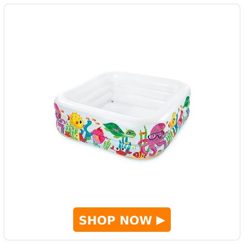 Intex Swim Clear View Aquarium Square Pool Tub Intex Swim Clear View Aquarium Square Pool Tub