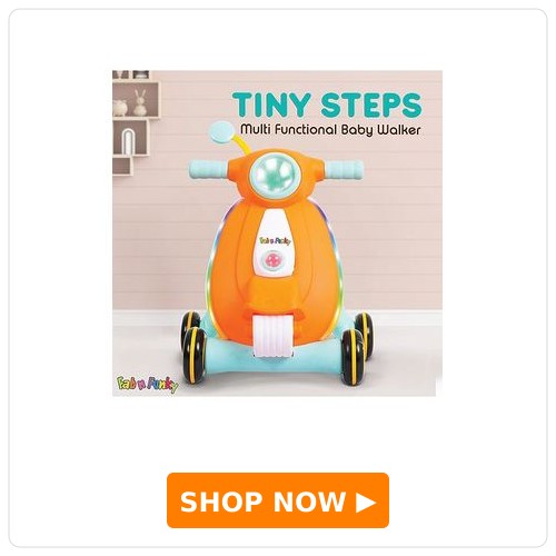 Fab n Funky Tiny Step Baby Walker
