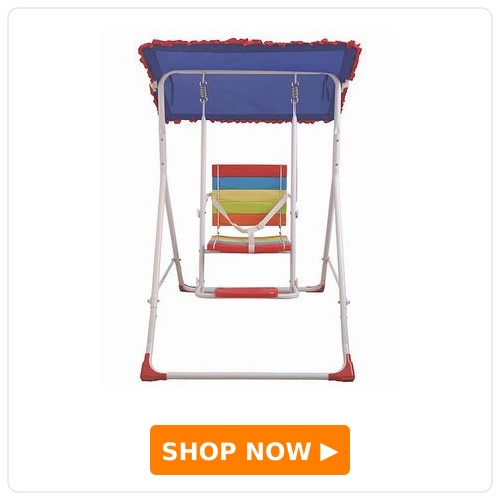 Lattice Single Swing with Canopy Roof Lattice Single Swing with Canopy Roof
