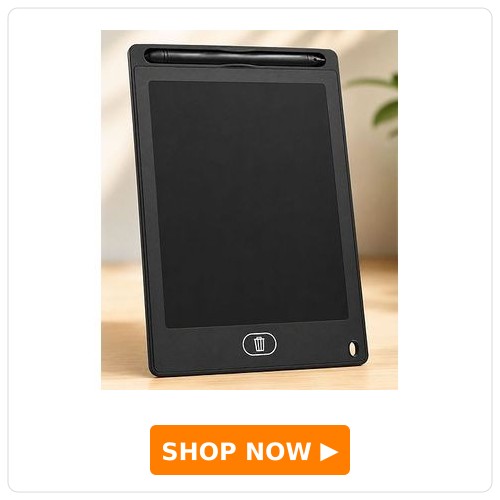 Paper Moon Magic Slate LCD Writing Tablet with Stylus Pen for Kids - Length 8.5 inch