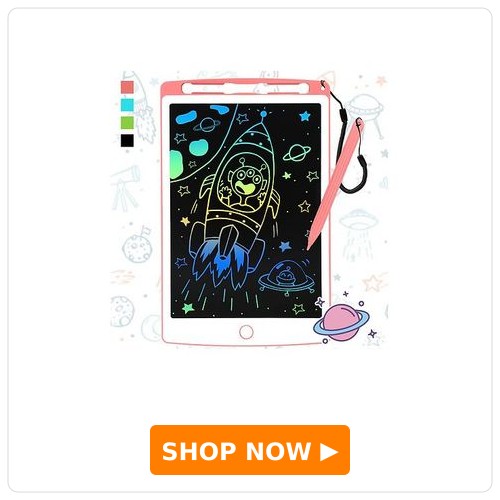 Negocio LCD Writing Tablet 8.5 inch Drawing Board Tablet Doodle Board - Pink