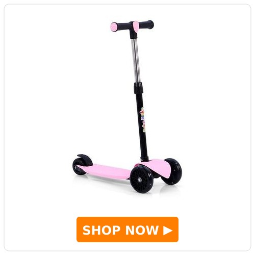 Fab N Funky 3-Wheel Kick Scooter for Kids Fab N Funky 3-Wheel Kick Scooter for Kids