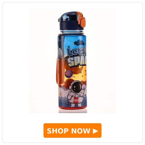 Lets Go Space Bottle 700ml - Blue| BPA Free| Leak-Resistant & Freezer Safe| Ideal for School, Home & Travel| for Boys & Girls