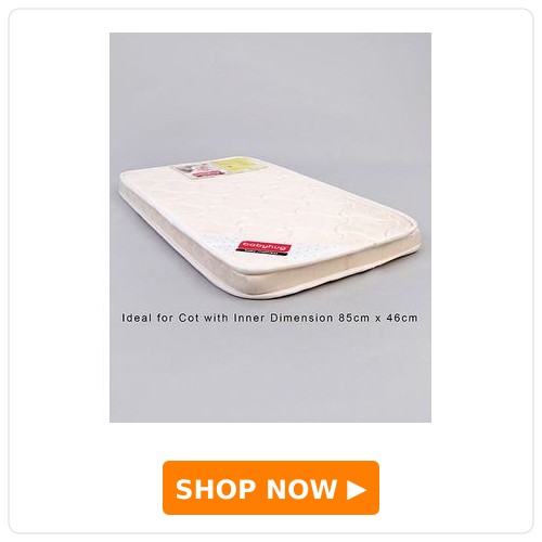 Babyhug High Density Soft Foam Baby Mattress 