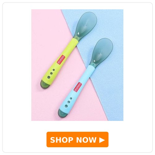 Babyhug Heat Sensitive Spoons Pack of 2 - Blue Green