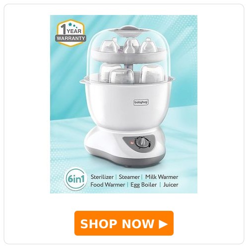 Babyhug 6-in-1 Steam Sterilizer & Multi-Function Warmer