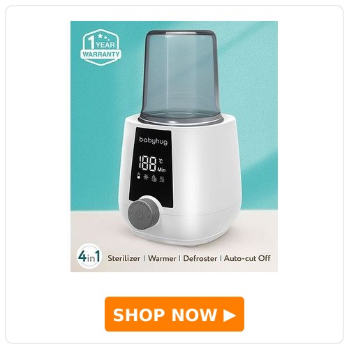 Babyhug 4-in-1 Baby Bottle Warmer cum Sterilizer