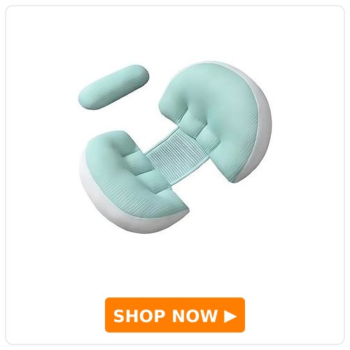 OBABY Pregnancy Pillow Adjustable U Shaped Pregnancy Pillow for Belly and Back Support, Compact Pregnancy Support Pillow.