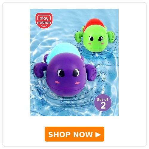Play Nation Wind Up Swimming Turtle Pack of 2