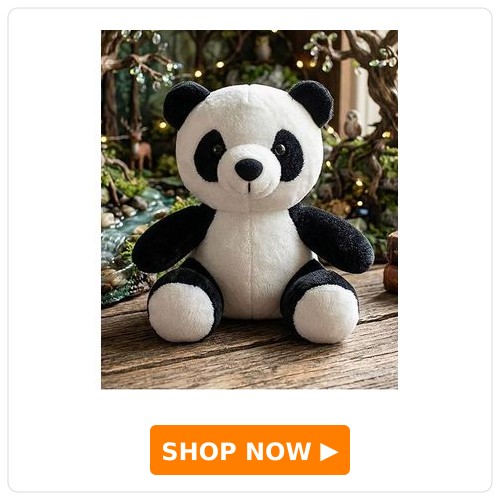 Goldenhub Panda Plush Soft Toy GoldenHub 15 cm TOYS Panda Plush Soft Toy Stuffed Animal