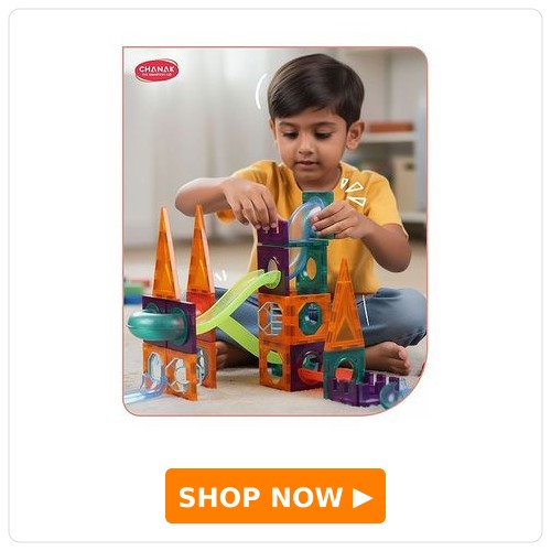 Aditi Toys 48 PCS Magnetic Tiles Building Set Aditi Toys 48 PCS Magnetic Tiles Building Set