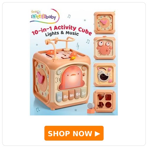 Intellibaby 10-in-1 Activity Busy Cube Intellibaby 10-in-1 Activity Busy Cube