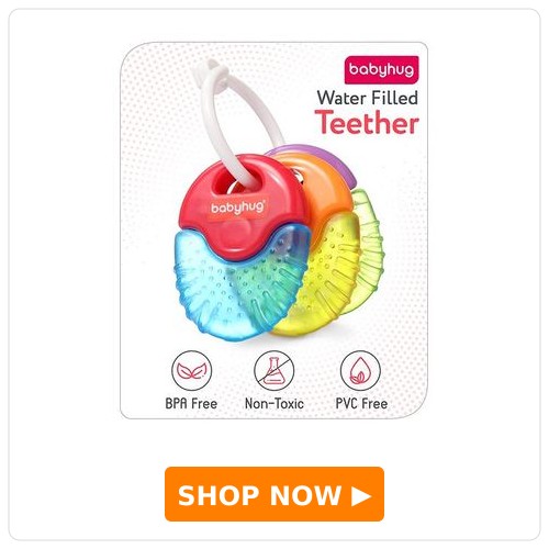 Babyhug Berries Shaped Water Filled Teether Babyhug Berries Shaped Water Filled Teether - Multicolour| Soothing Gums| 100% Food Grade | Easy to Clean| Easy to Grasp| PVC Free