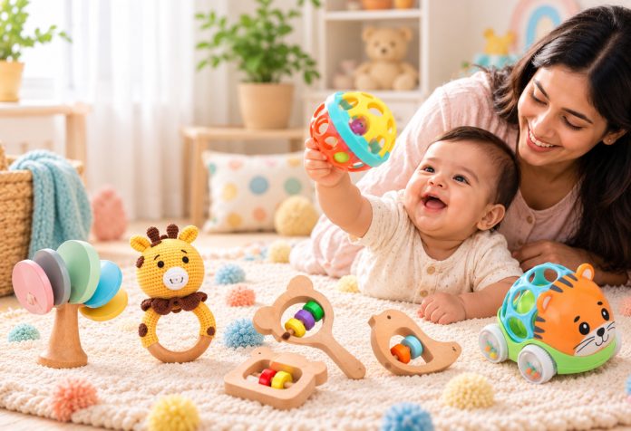 Best Baby Rattles Under ₹500 for Little Hands